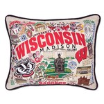Catstudio Catstudio Collegiate University of Wisconsin Pillow
