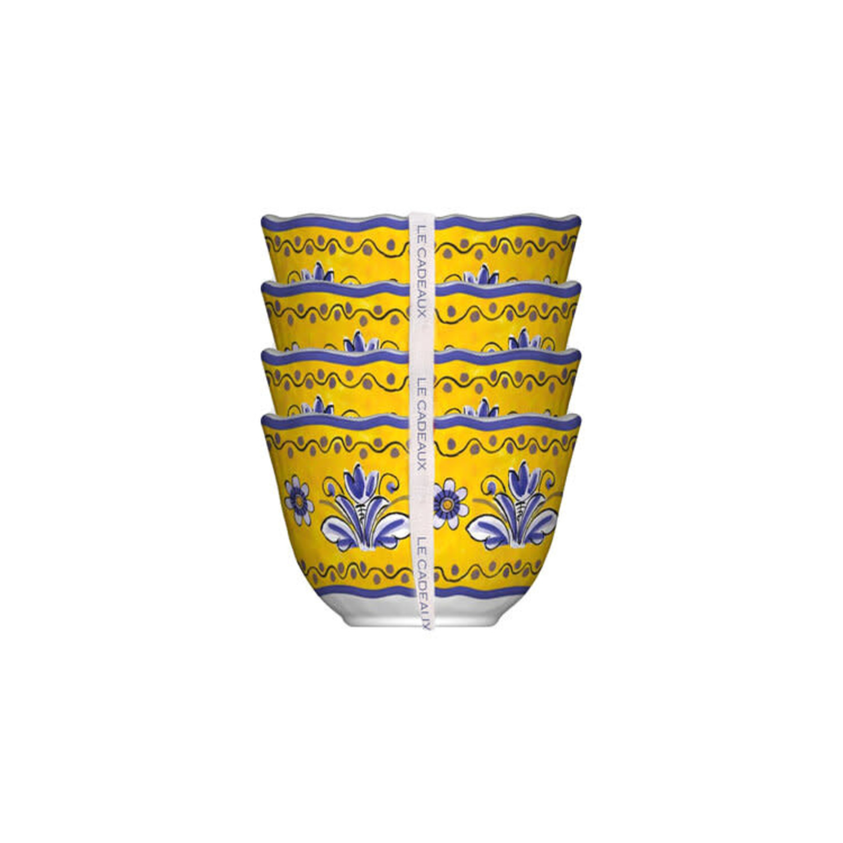 Le Cadeaux Le Cadeaux Benidorm Dessert Bowl Set of 4