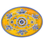 Le Cadeaux Le Cadeaux Benidorm Oval Platter 16"