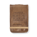 Sugarboo & Co. Mini Leather Journal (Famous Quotes)