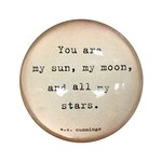Sugarboo & Co. My Sun, My Moon, Paperweight - 4" x 4"