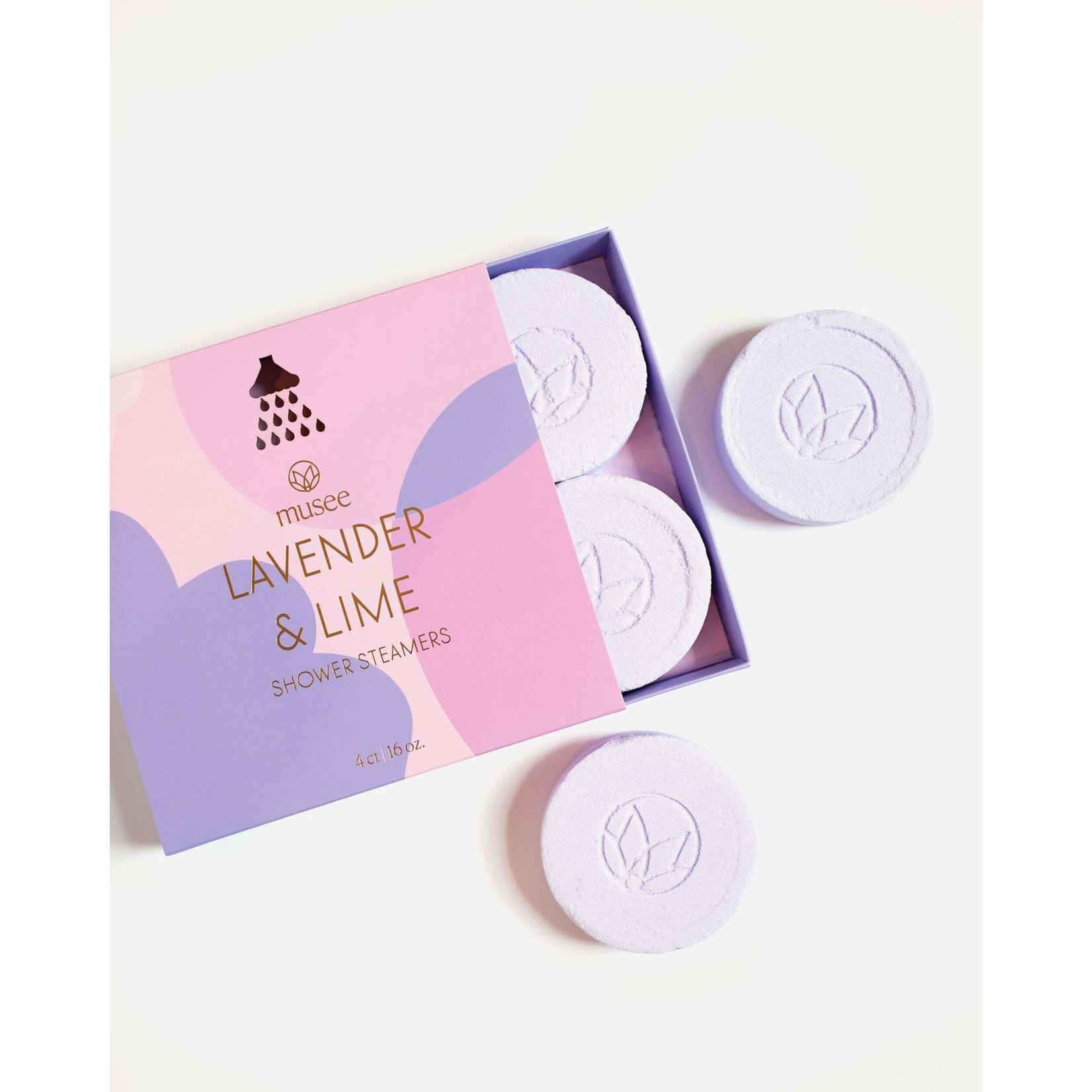Musee Bath Musee Lavender & Lime Shower Steamers