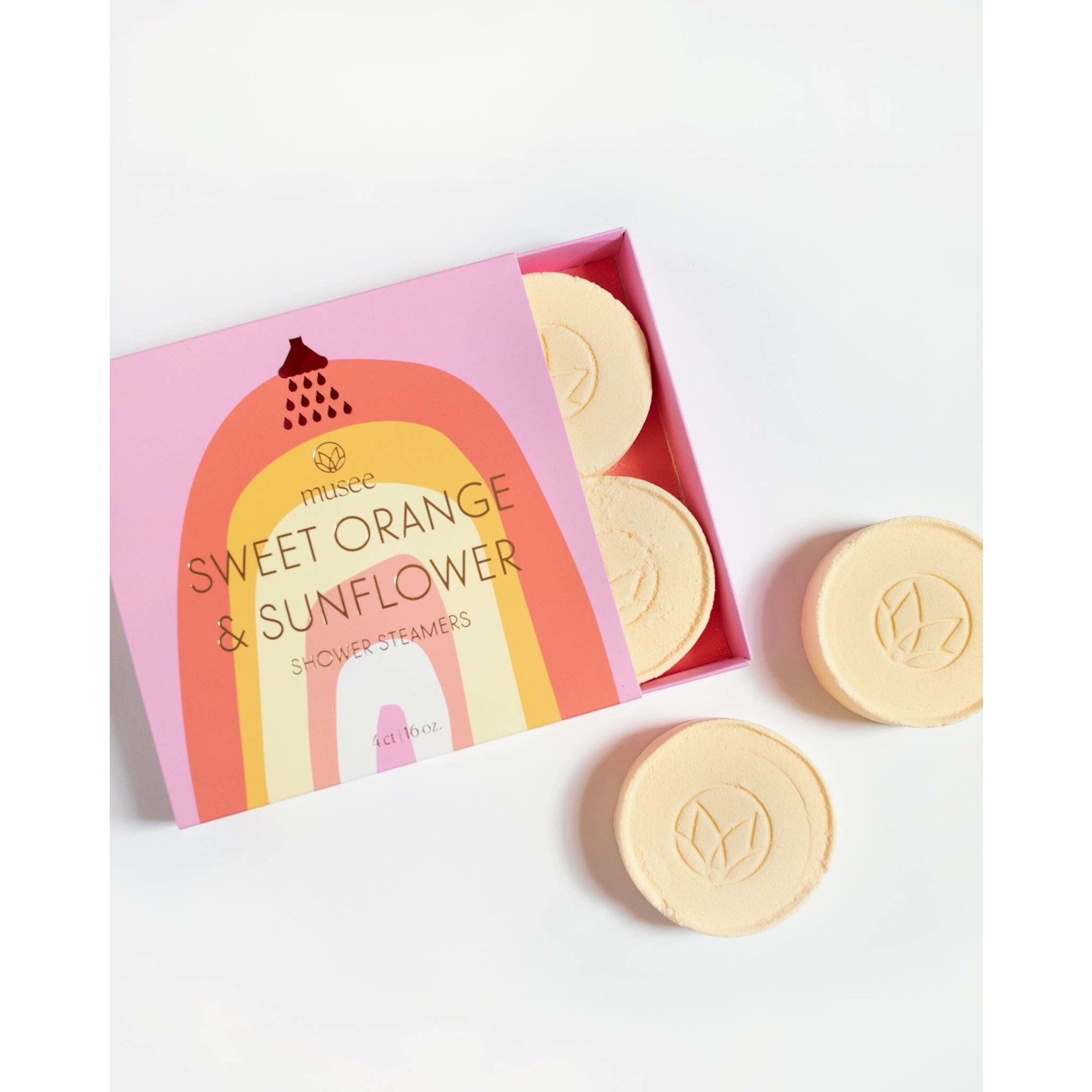Musee Bath Musee Sweet Orange & Sunflower Shower Steamers