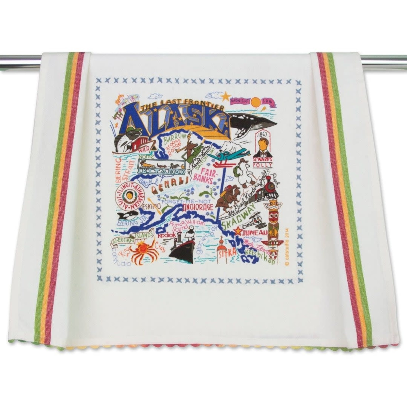 Catstudio Catstudio State Dish Towels (A - F)