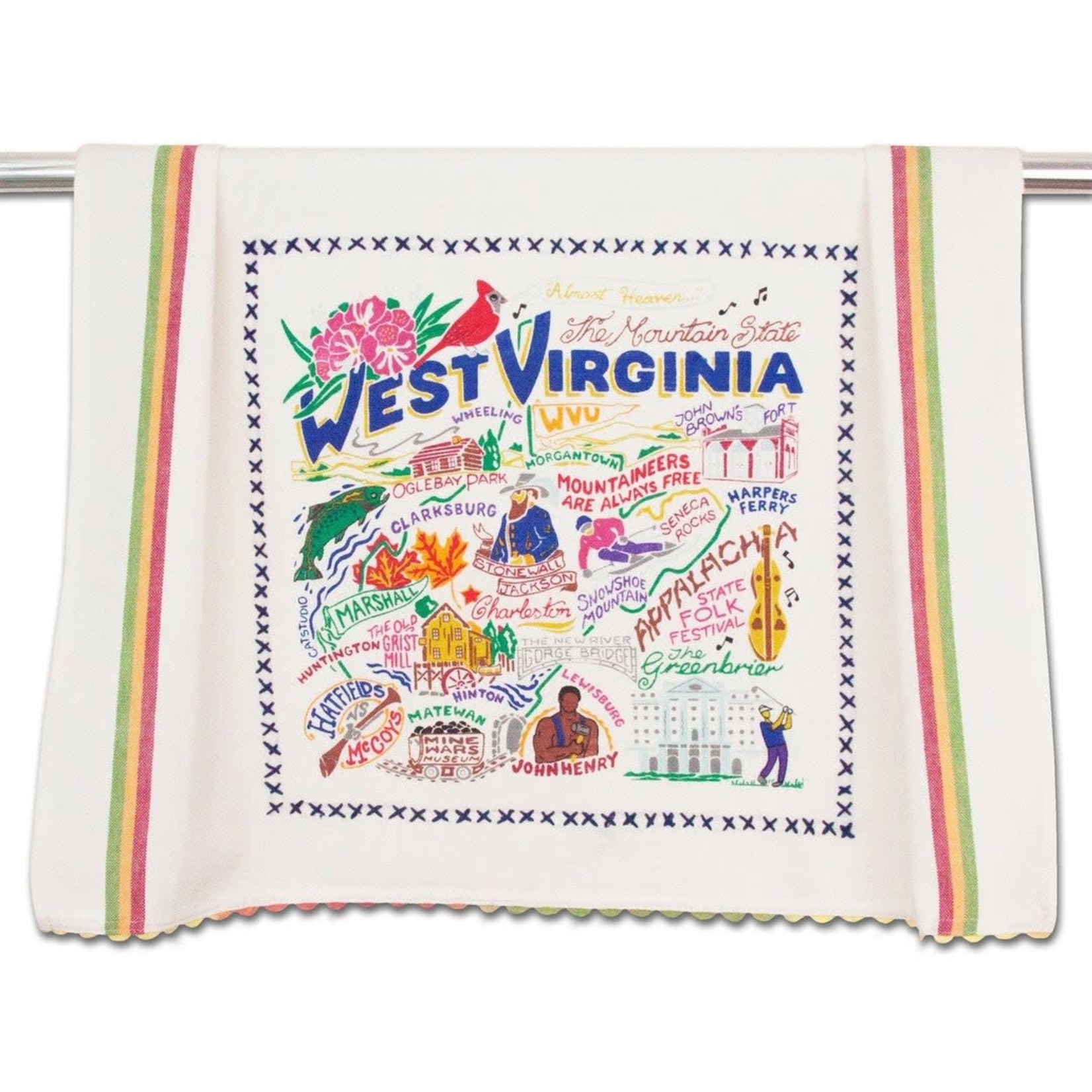 Catstudio Catstudio State Dish Towels (S - W)