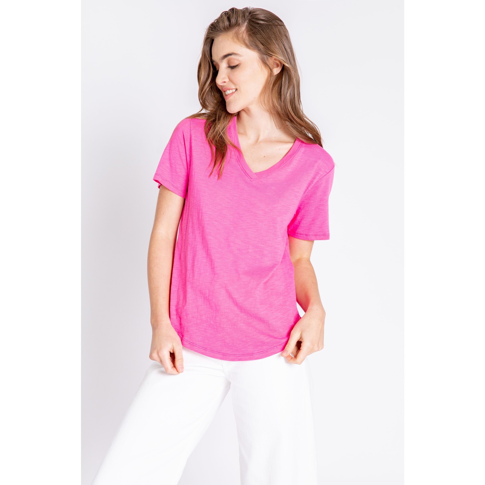 P.J. Salvage Beachy Basics Short Sleeve Top