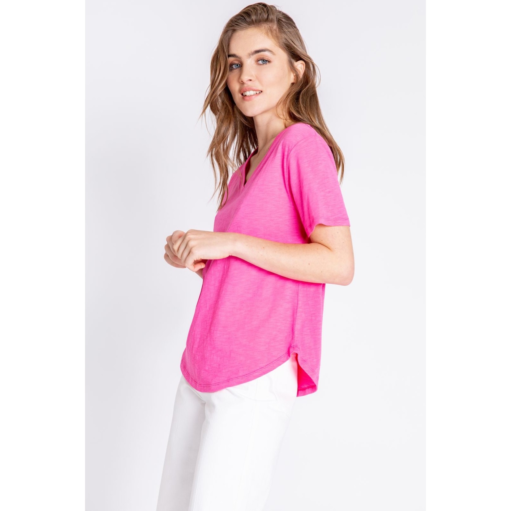 P.J. Salvage Beachy Basics Short Sleeve Top