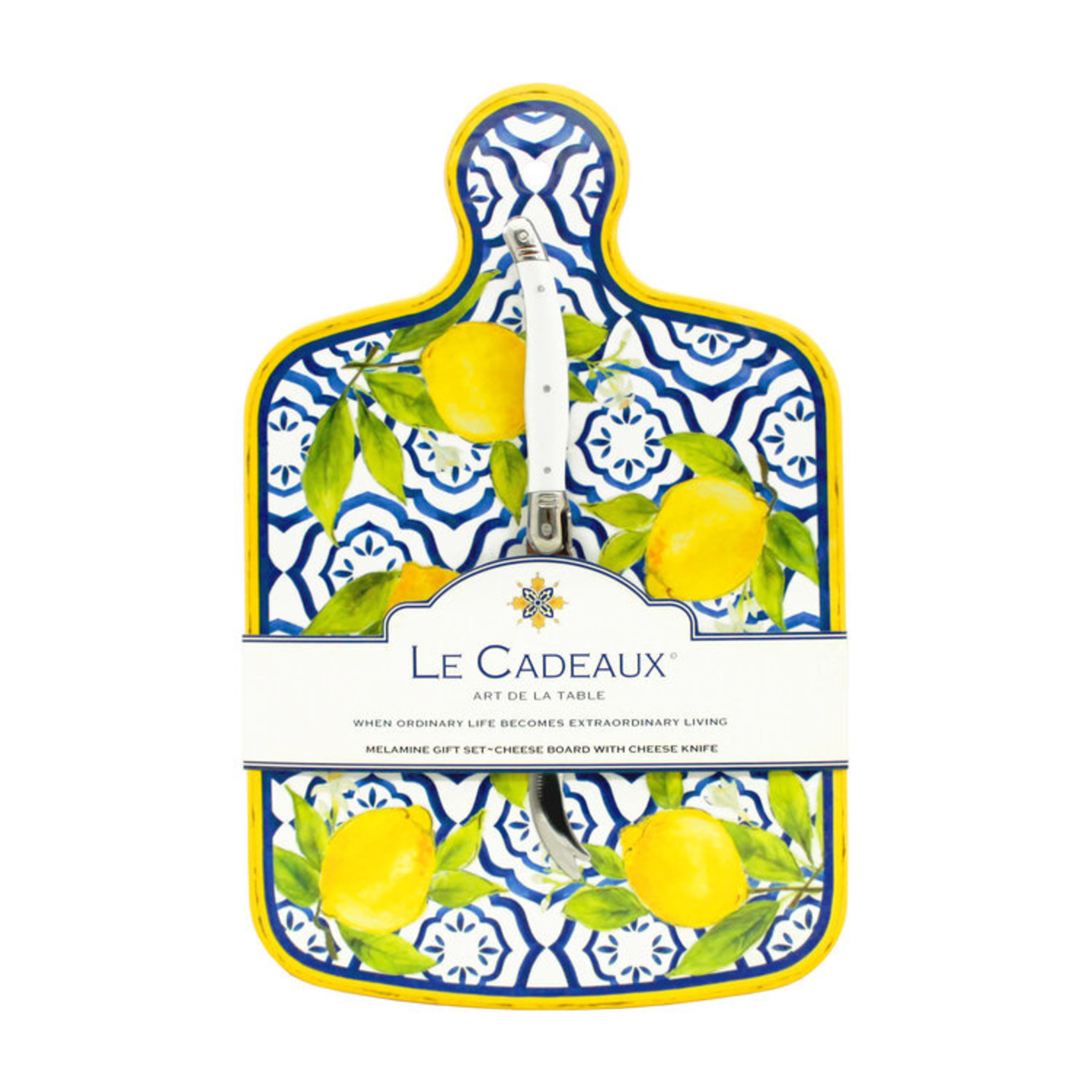 Le Cadeaux Le Cadeaux Palermo Cheese Board with Cheese Knife Gift Set