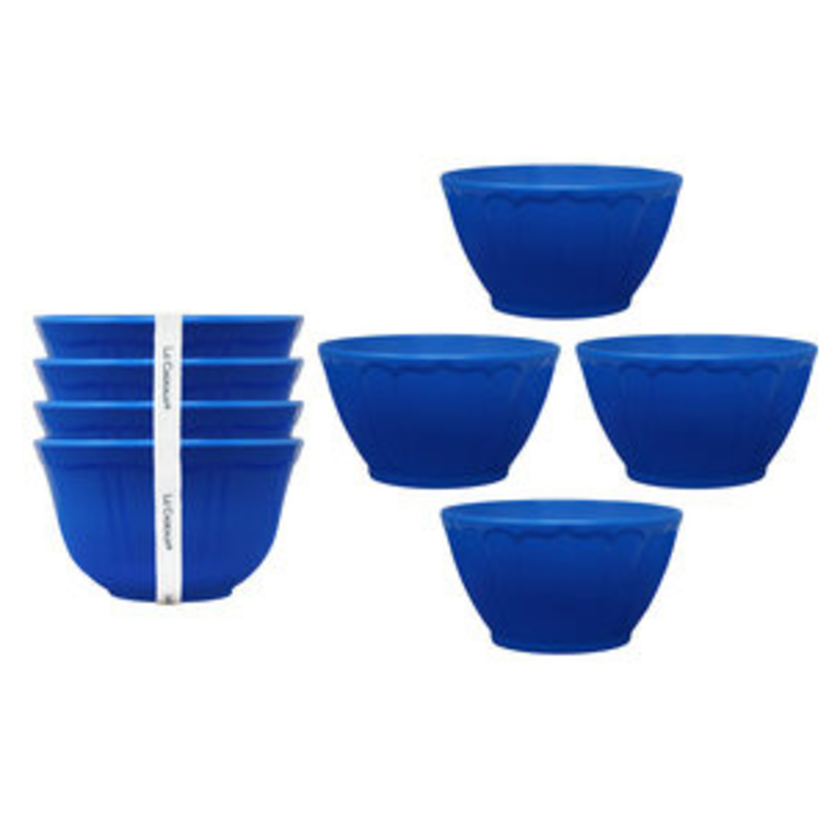 Le Cadeaux Le Cadeaux Terra Dark Blue Dessert Bowls