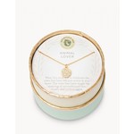 Spartina Spartina Sea La Vie Necklace 18" Animal Lover/Paw - Gold