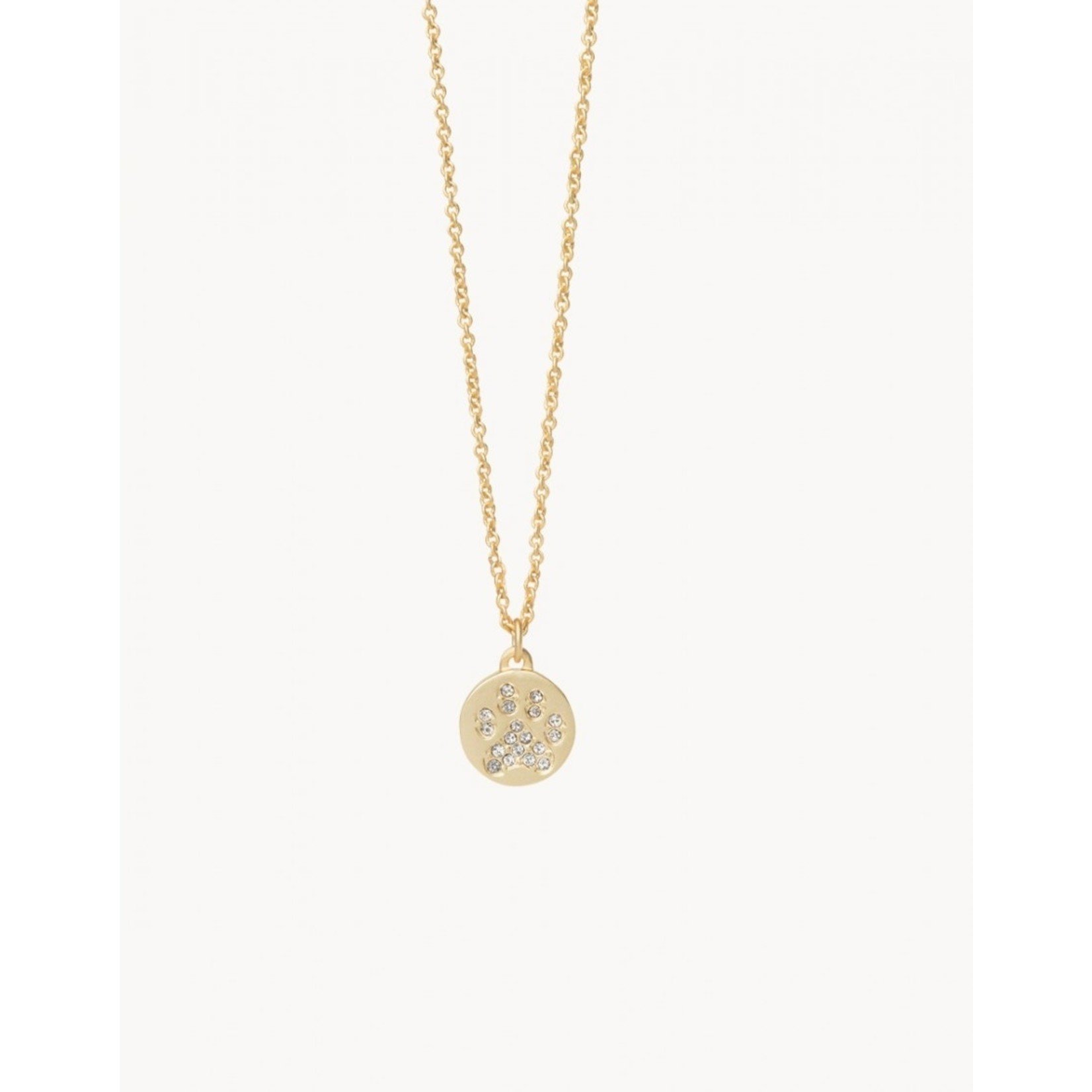 Spartina Spartina Sea La Vie Necklace 18" Animal Lover/Paw - Gold