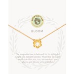 Spartina Sea La Vie Bloom Necklace - Magnolia Flower