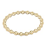 Enewton enewton classic grateful pattern 5mm bead bracelet - gold