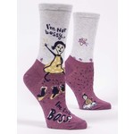 Blue Q Blue Q I'm Not Bossy. I'm The Boss W-Crew Socks