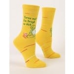 Blue Q Blue Q Tough As Shit Crew Socks