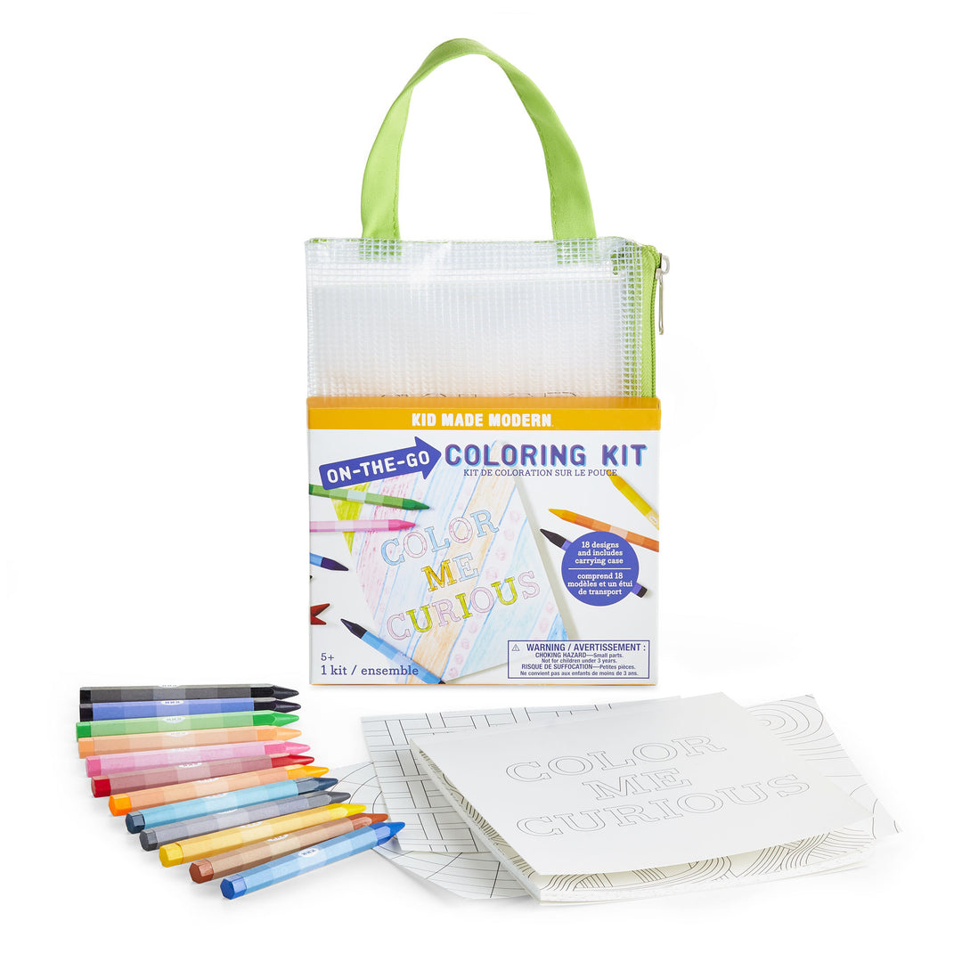 On-The-Go Coloring Kit - The Blue House
