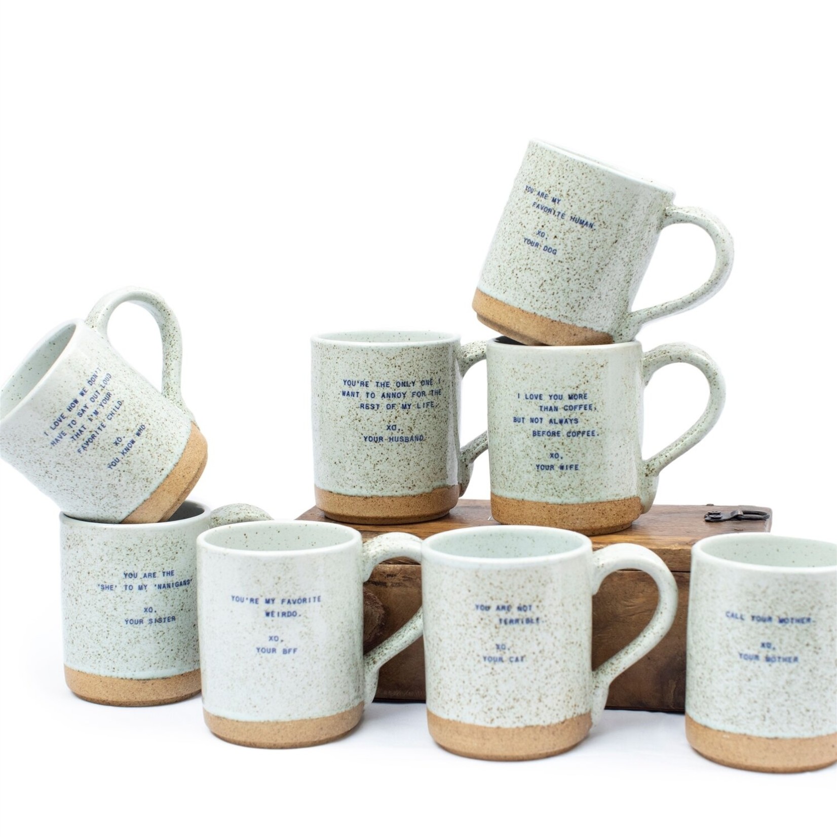 Sugarboo & Co. Inspirational Quote Mugs (Family & Friends)