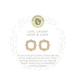 Spartina Spartina Sea La Vie Stud Earrings Luck/Quatrefoil