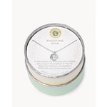 Spartina Sea La Vie Shooting Star/Moon Star Necklace - Silver
