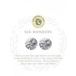 Spartina Spartina Sea La Vie Sea Wonders Stud Earrings - Sea Dollar SIL