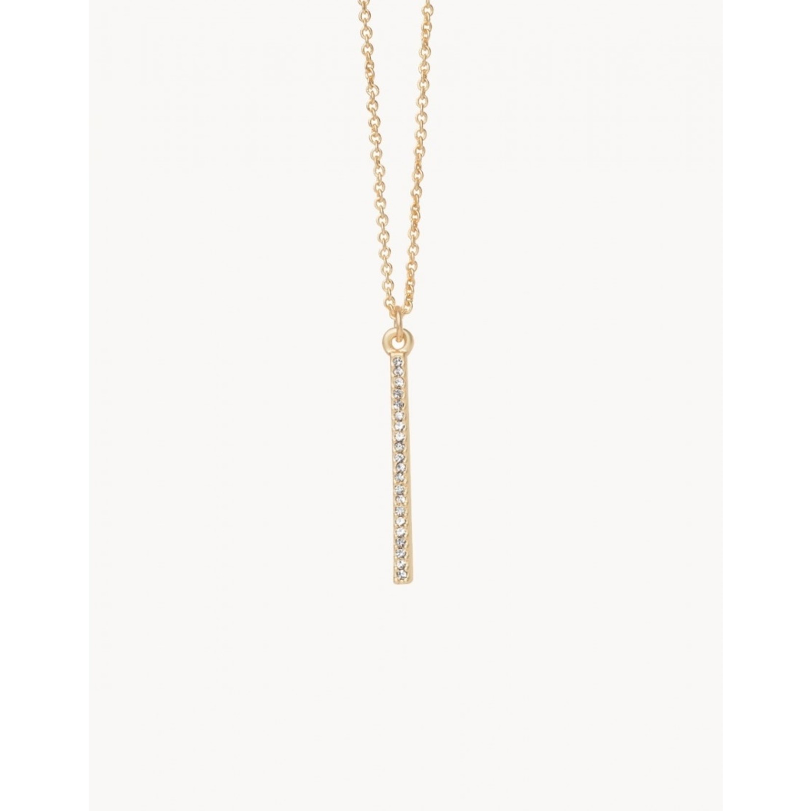Spartina Spartina Sea La Vie Unstoppable Necklace - Vertical Bar - Gold