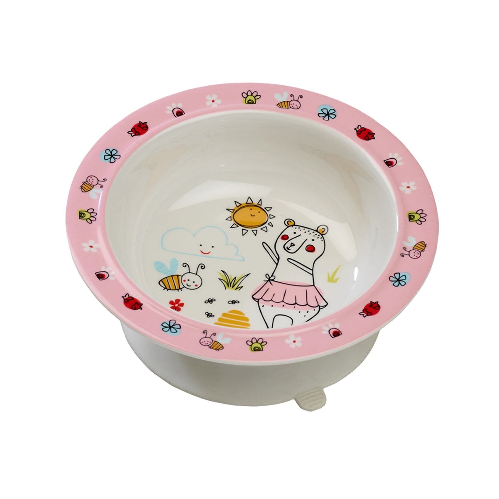 Sugar booger Spill Proof Melamine Suction Baby Plate