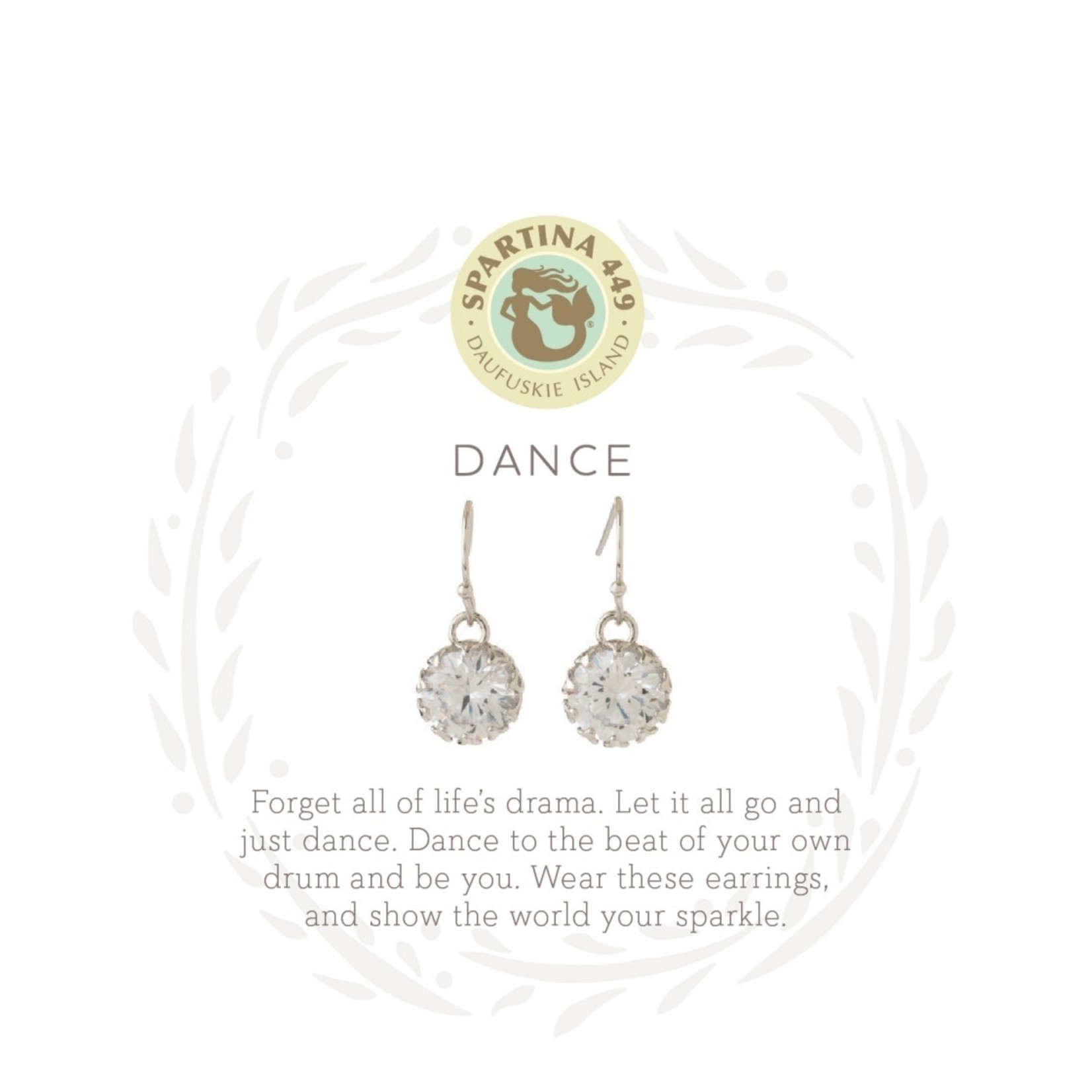 Spartina Spartina Sea La Vie Drop Earrings Dance/Gem - Silver