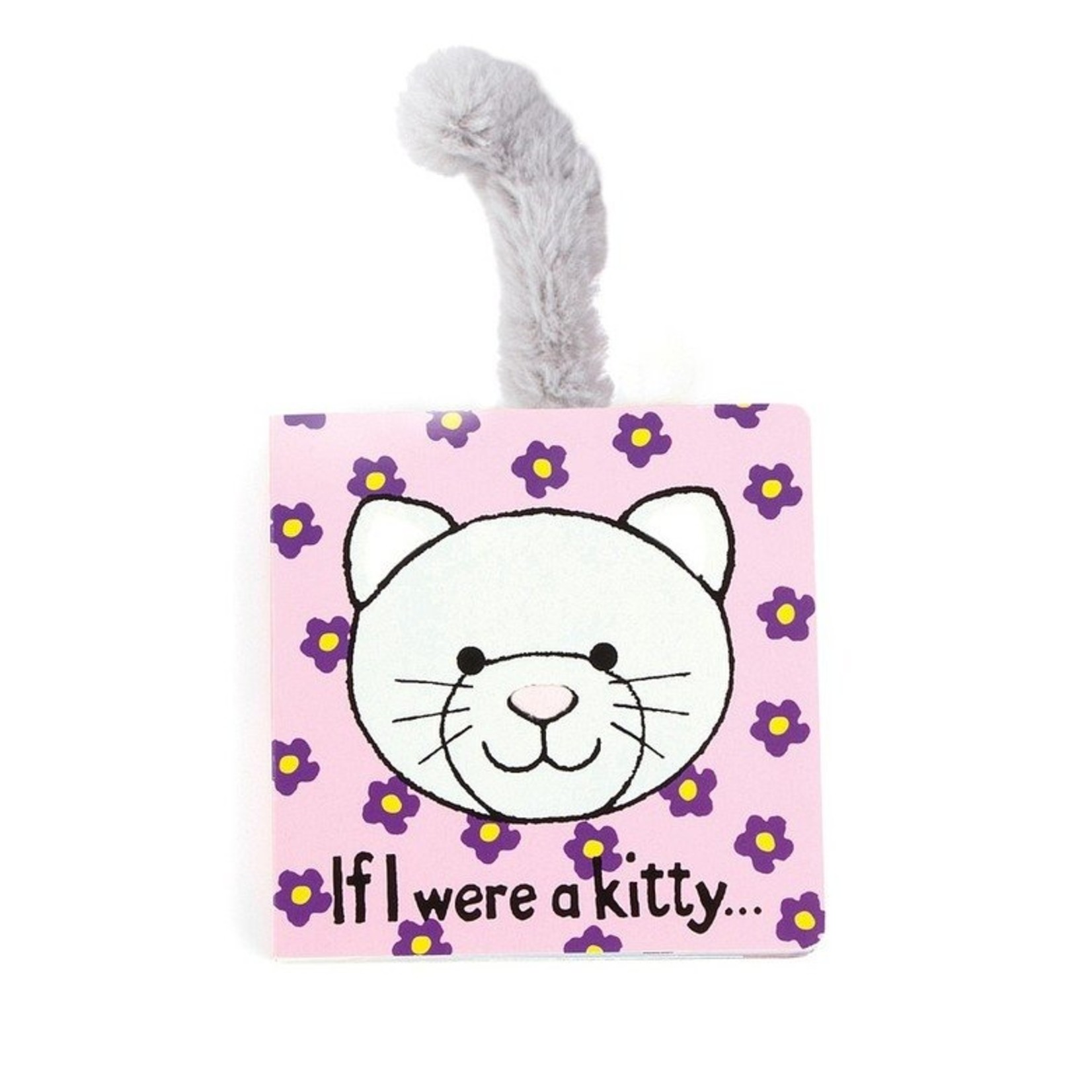 Jellycat If I Were a Kitty Book (Grey)