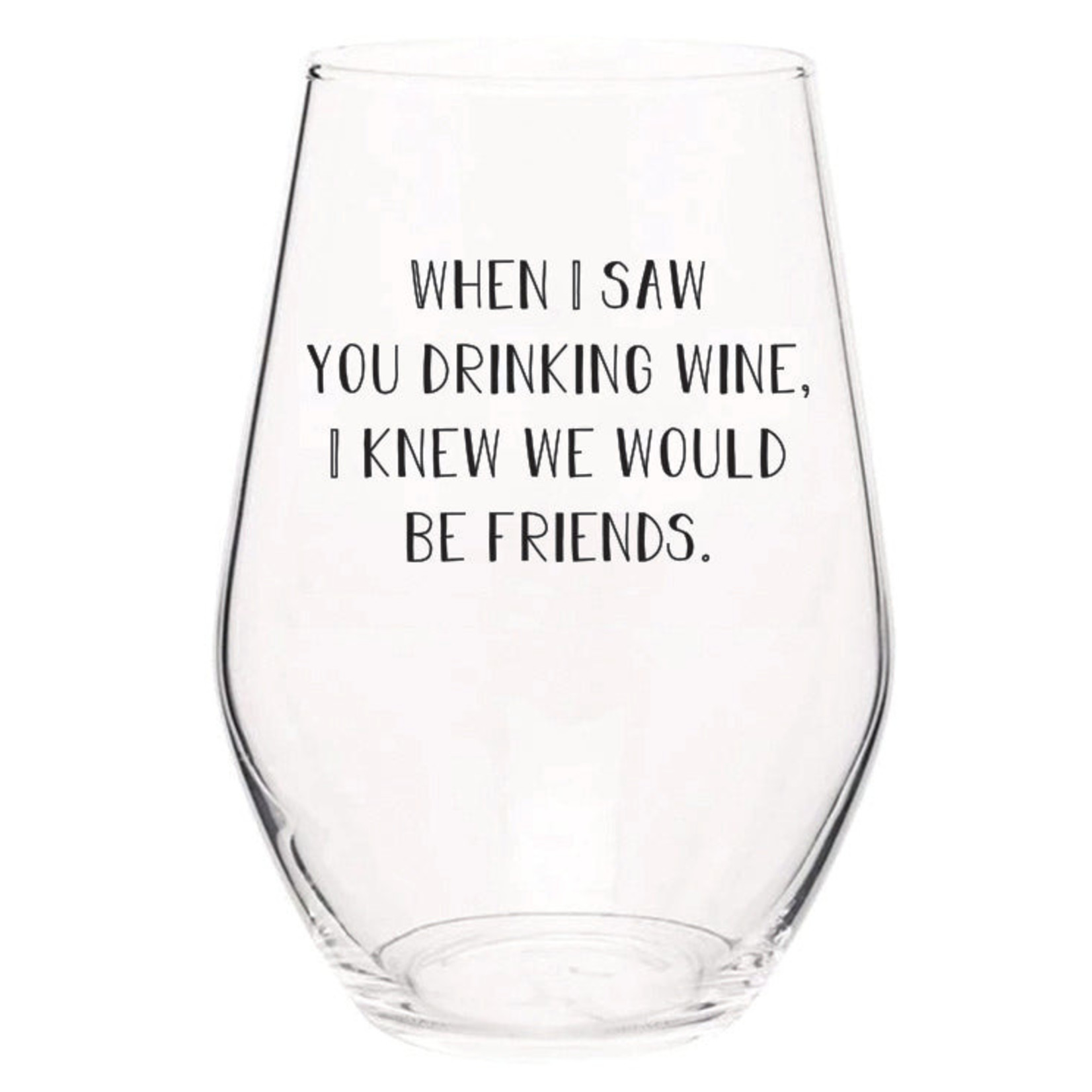 ellembee gift Wine Glass