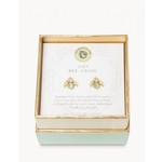 Spartina Spartina Sea La Vie Stud Earrings Just Bee-Cause/Little Bee
