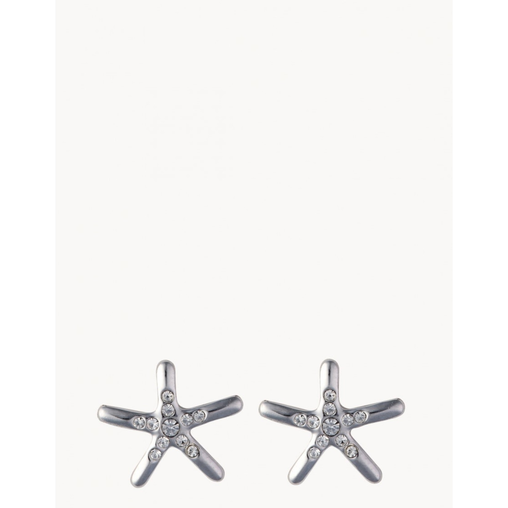 Spartina Sea La Vie Stud Earrings Shine/Starfish -  Silver