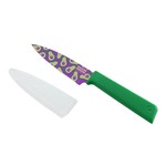 Kuhn Rikon Color+ Paring Knife 4" funky fruit avocado