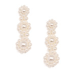 Zenzii Pearl Cluster Drop Earring