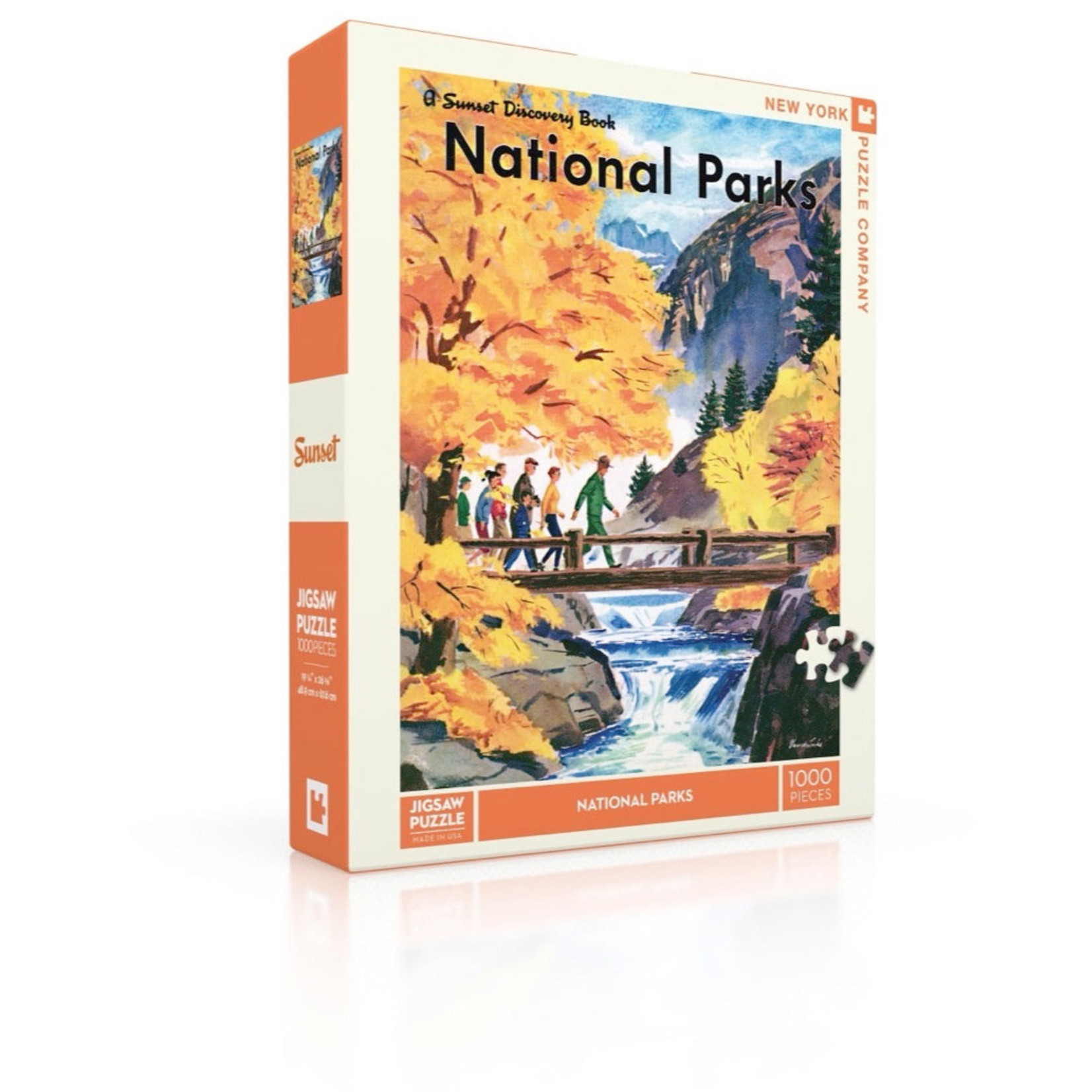 New York Puzzle Co. National Parks 1000 Piece Puzzle
