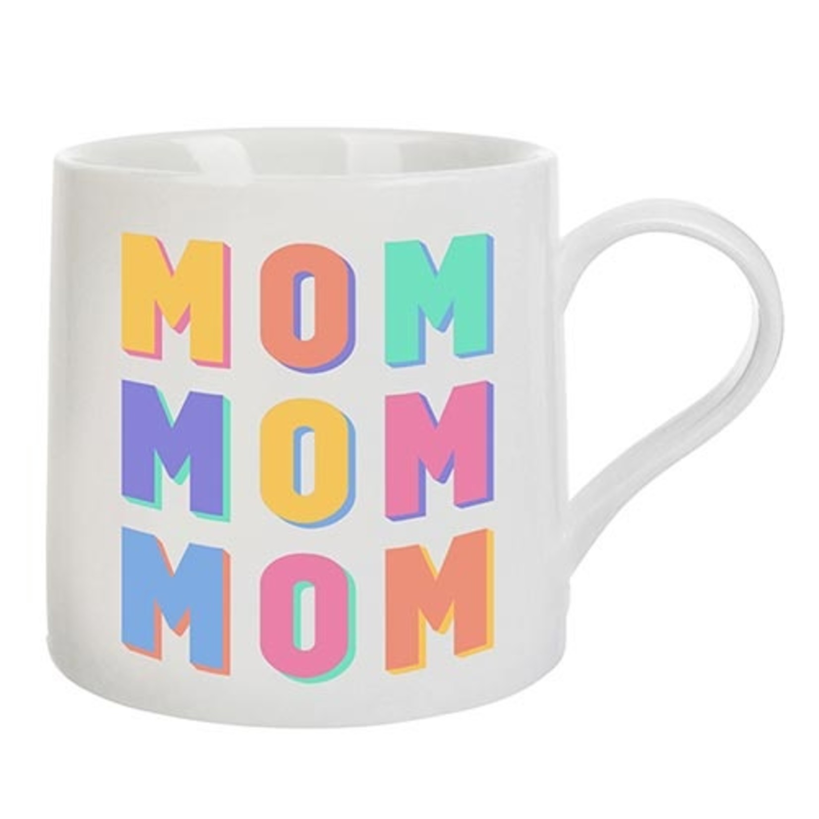 Slant Mom Mom Mom Jumbo Coffee Mug