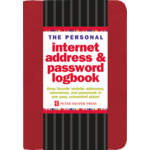 Peter Pauper Press The Personal Internet Address & Password Logbook