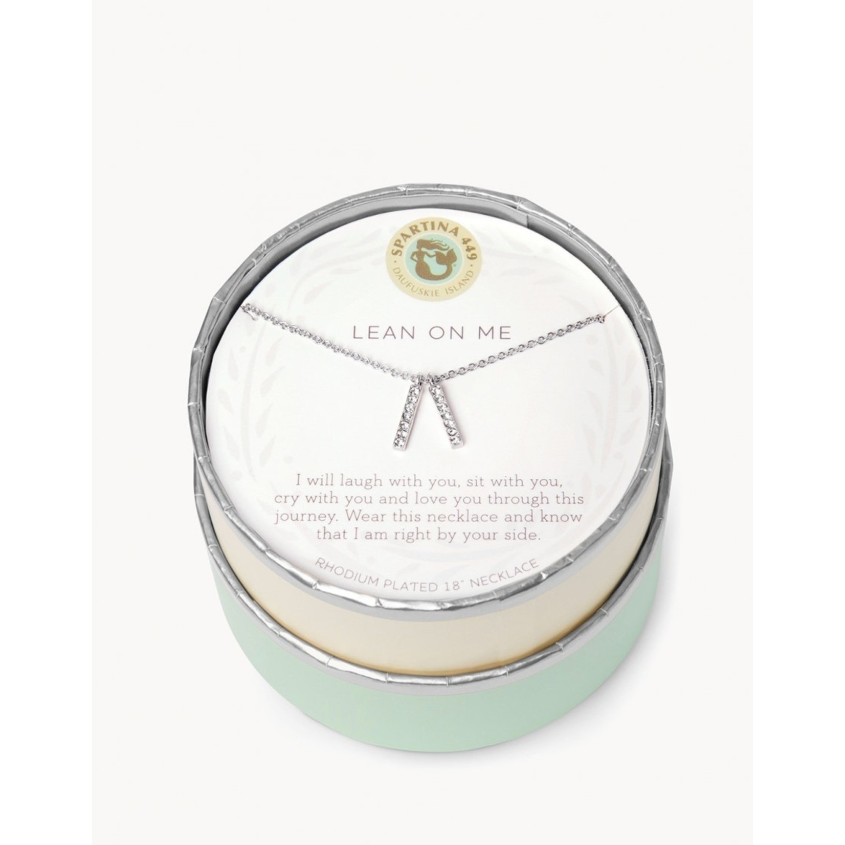 Spartina Sea La Vie Lean On Me Necklace - Silver
