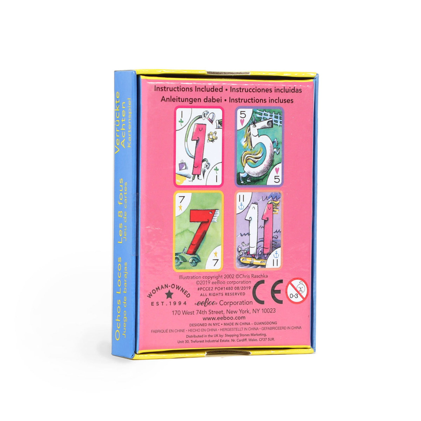 Eeboo Crazy Eights Playing Cards