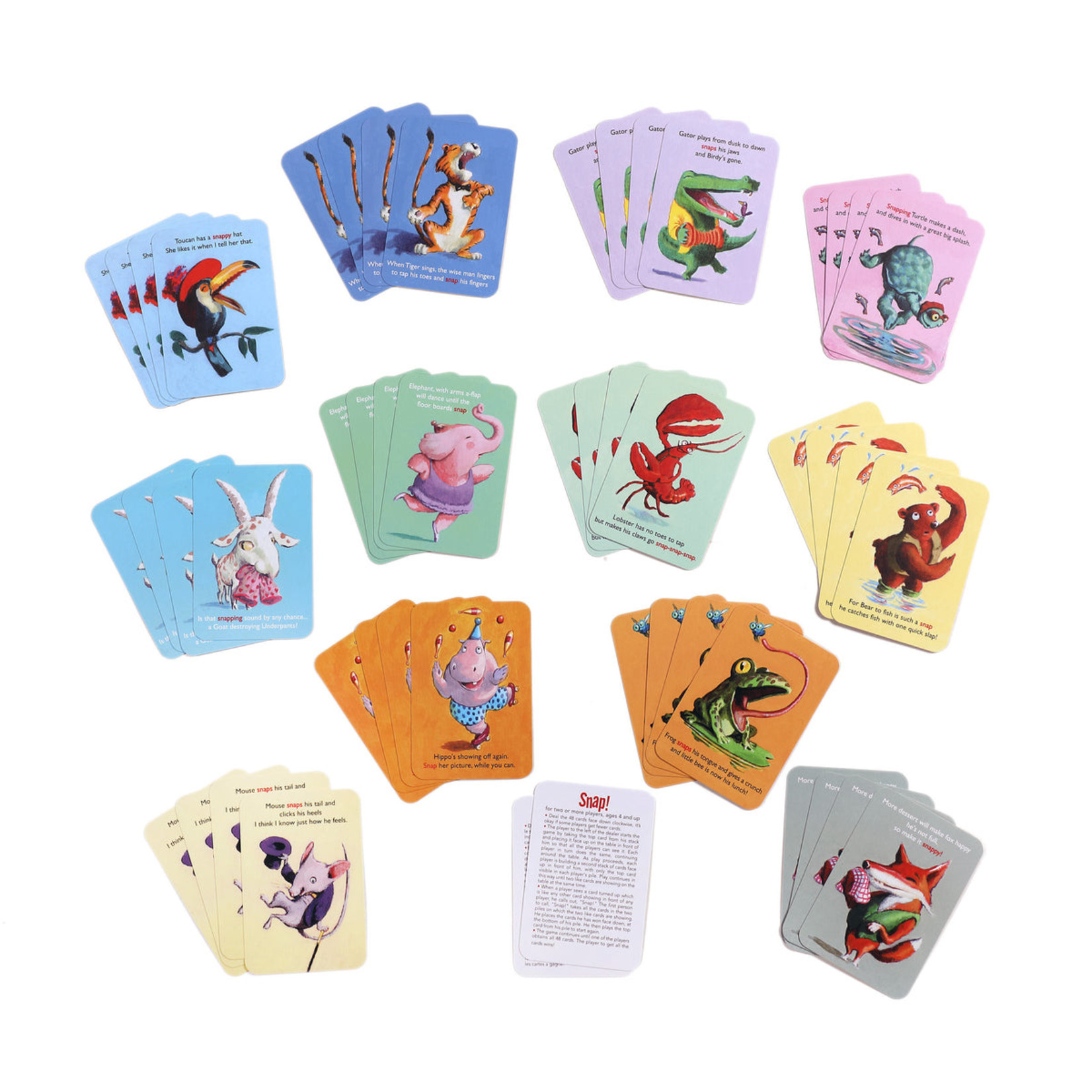 Eeboo Snap Playing Cards