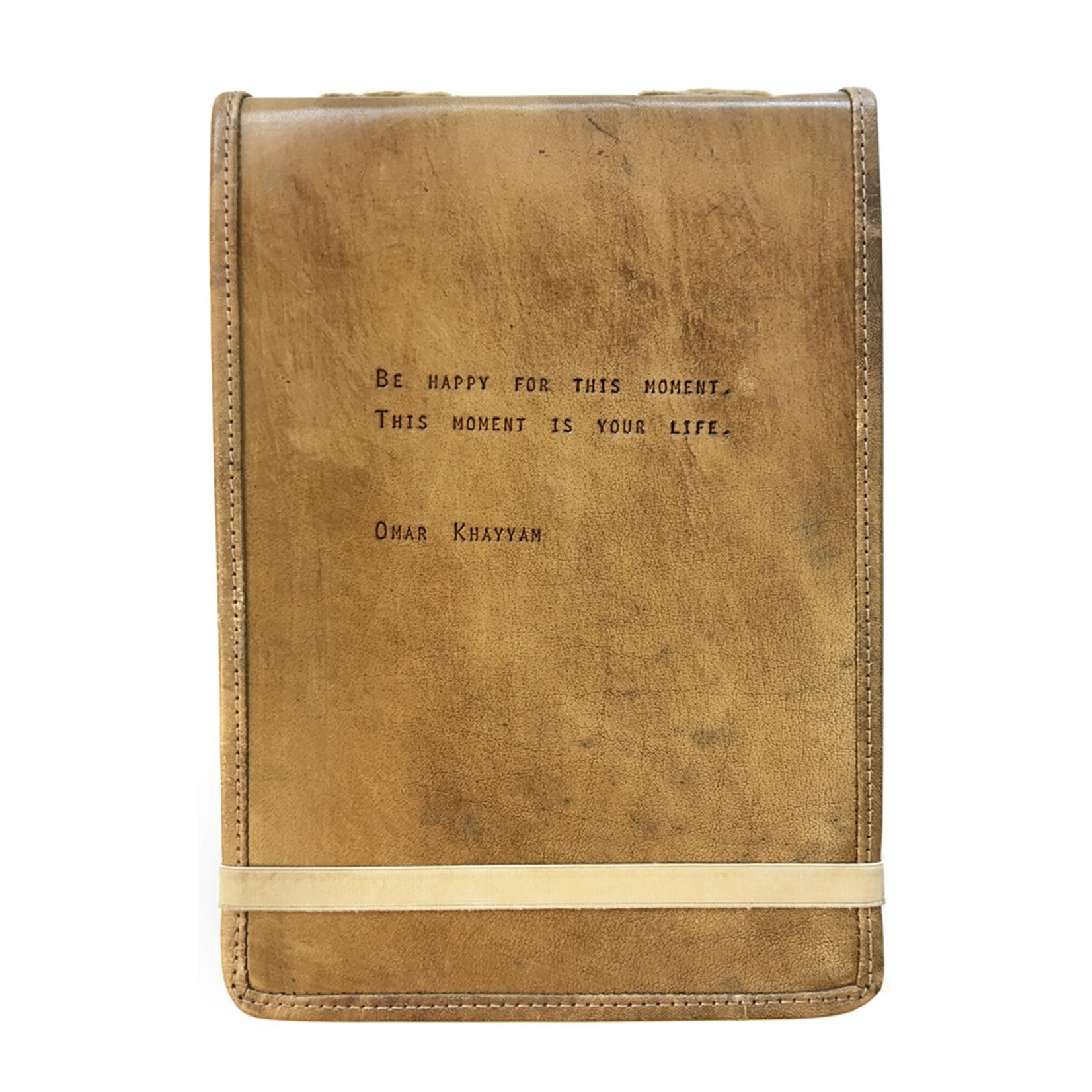 Sugarboo & Co. Sugarboo Large Leather Journal (Various Quotes)