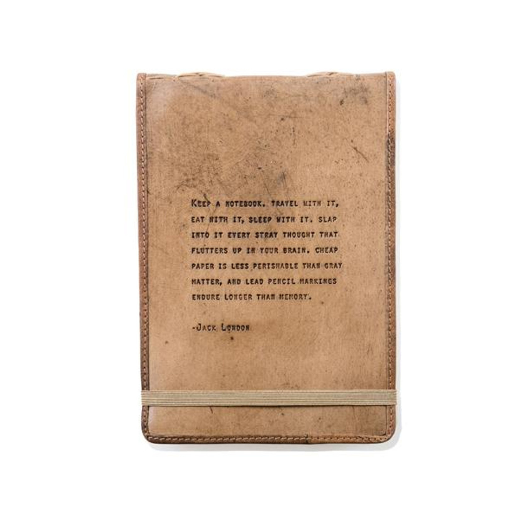 Sugarboo & Co. Large Leather Journal (Various Quotes)