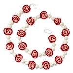 tag Wool Felt Peppermint Candy Garland