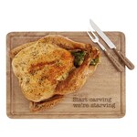 Mud Pie Carving Board Set - Start Carving We're Starving