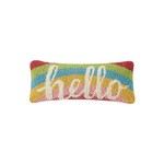 Peking Handicraft Hello Hook Pillow BF 12 x 5