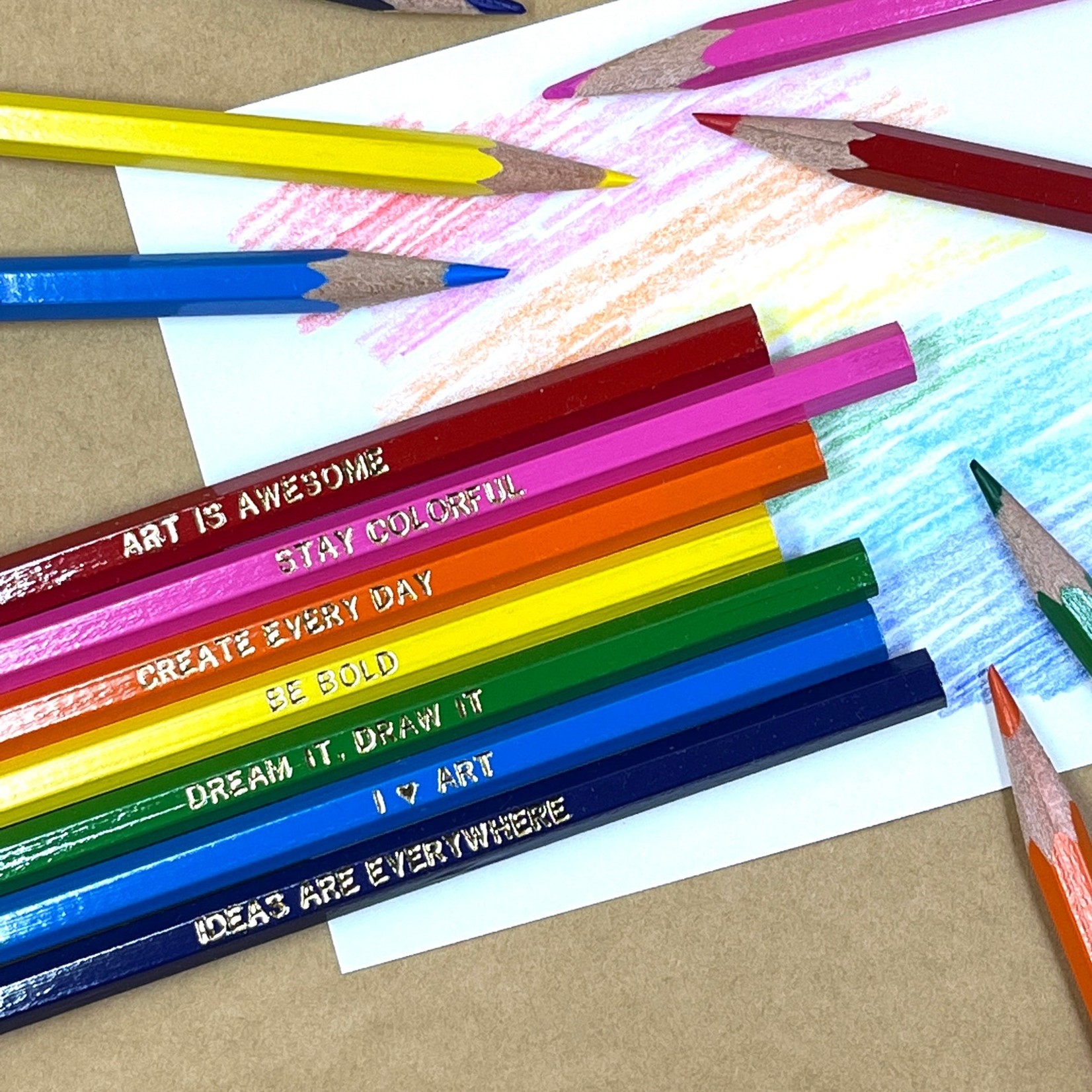 Ruth & Dottie Colored Art Pencils Set of 7 - The Blue House