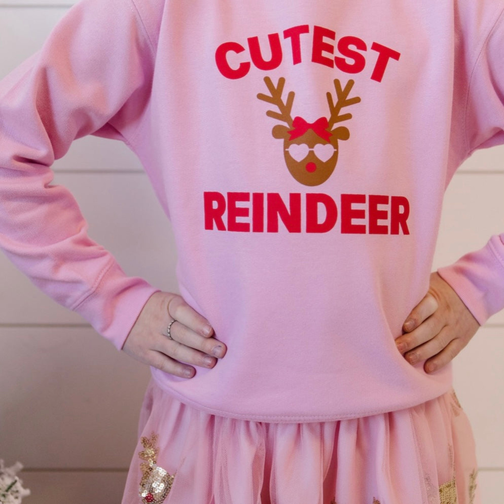 Sweet Wink Sweet Wink Cutest Reindeer Sweatshirt