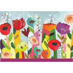 Peter Pauper Press Brilliant Floral Note Card