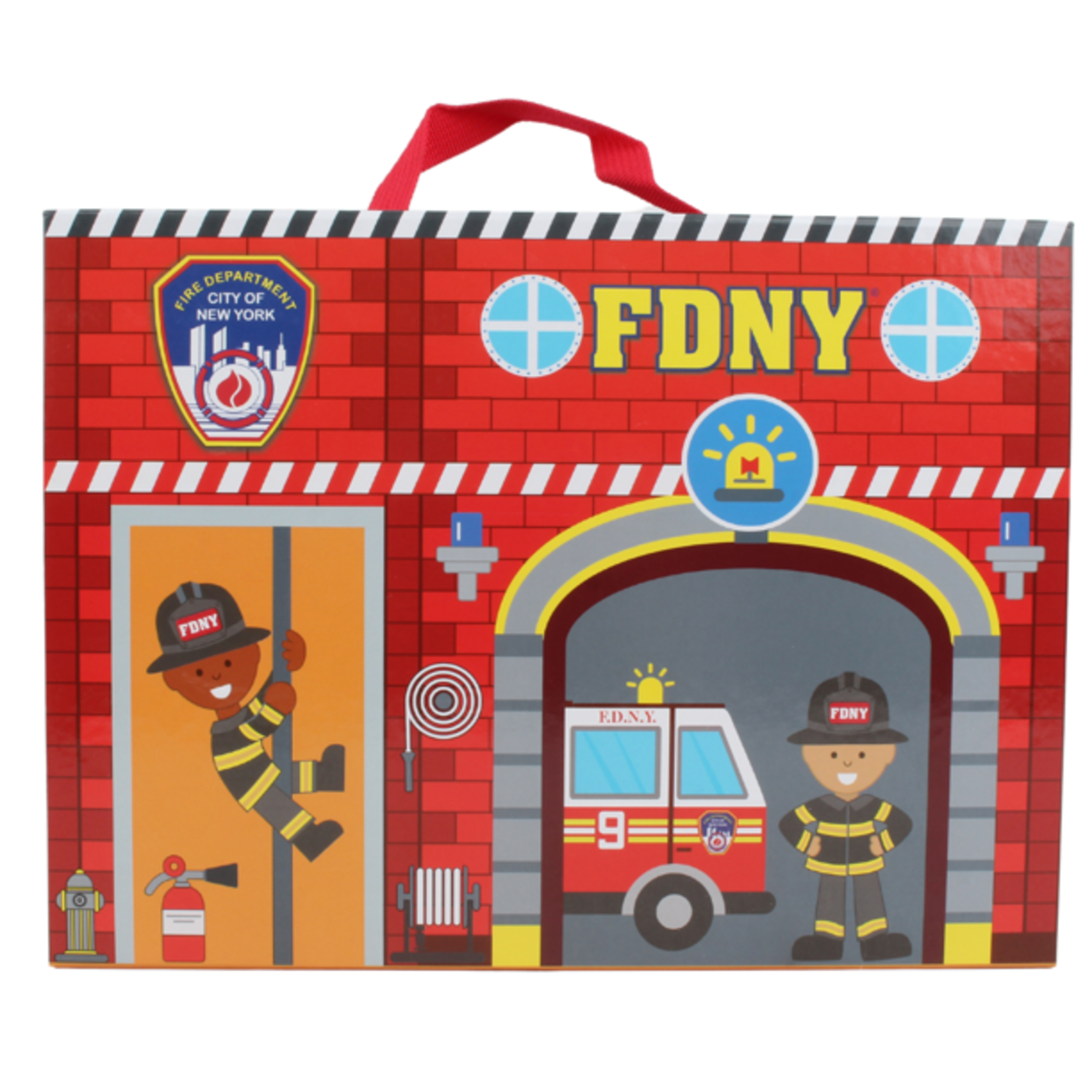 Daron Worldwide FDNY Fire Station Carrying Case w/18 accessories