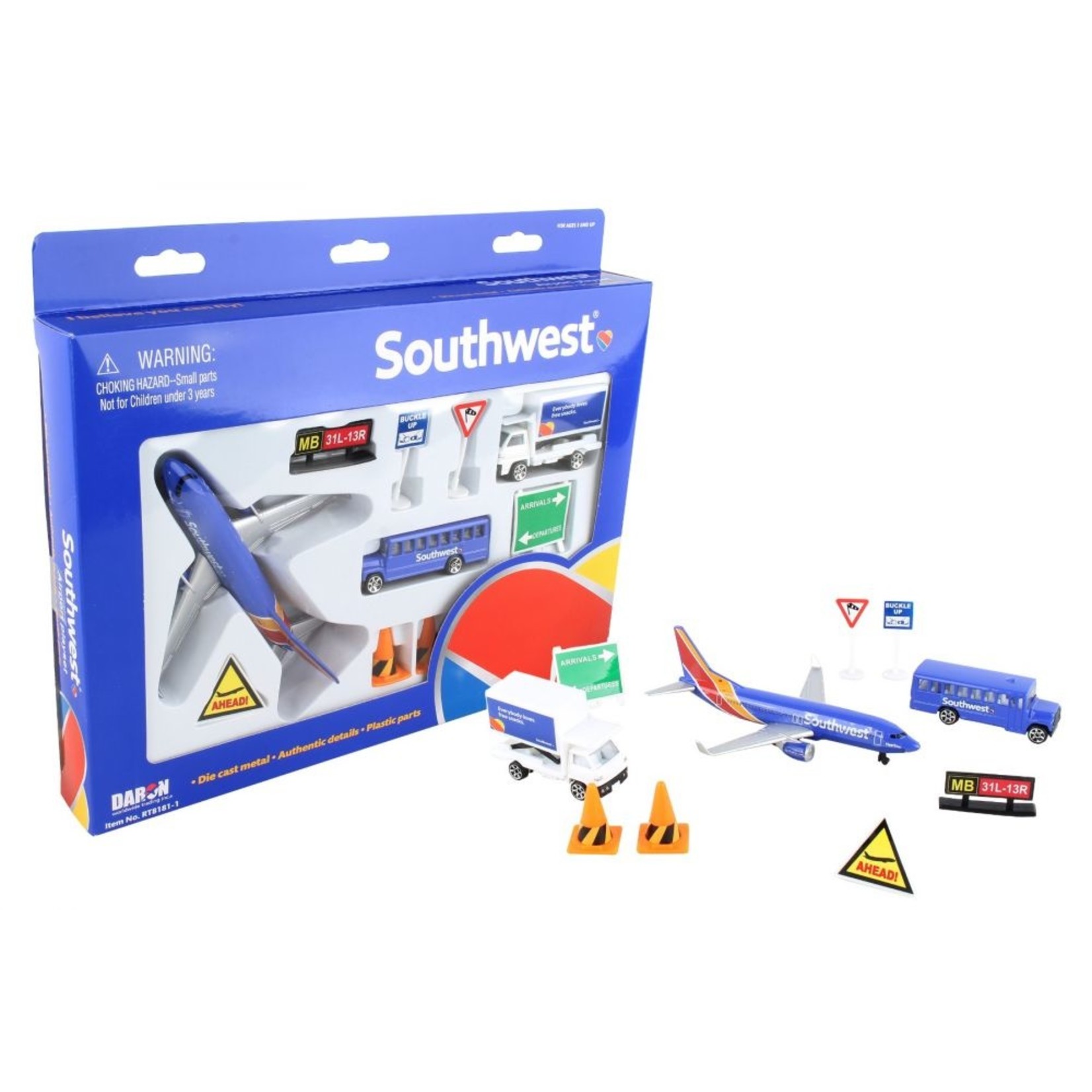 Daron Worldwide Southwest Airlines Playset