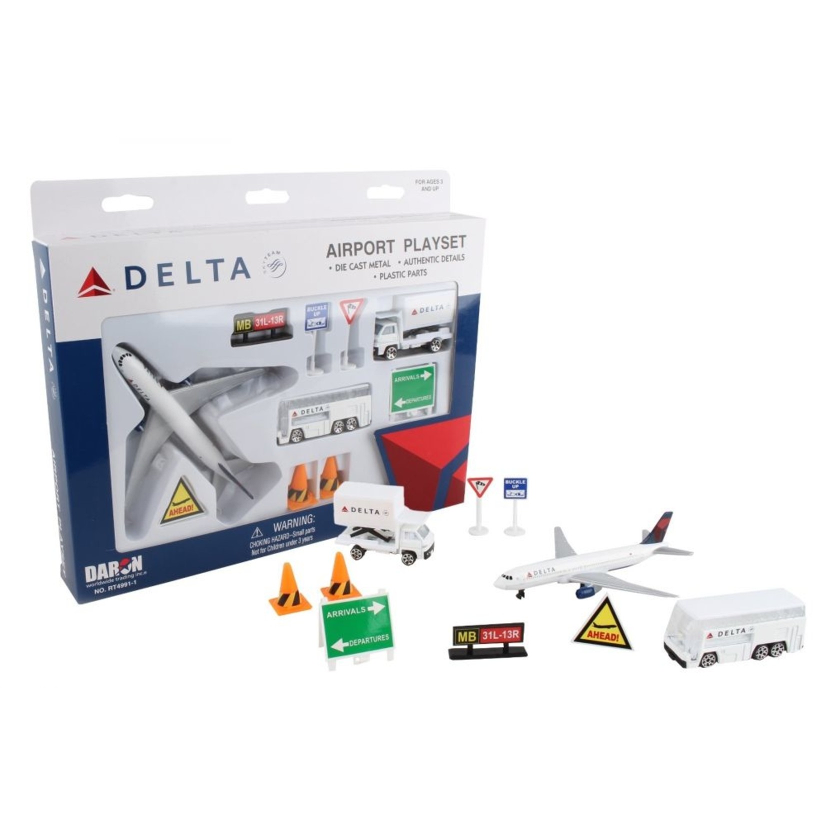 Daron Worldwide Delta Air Lines Playset